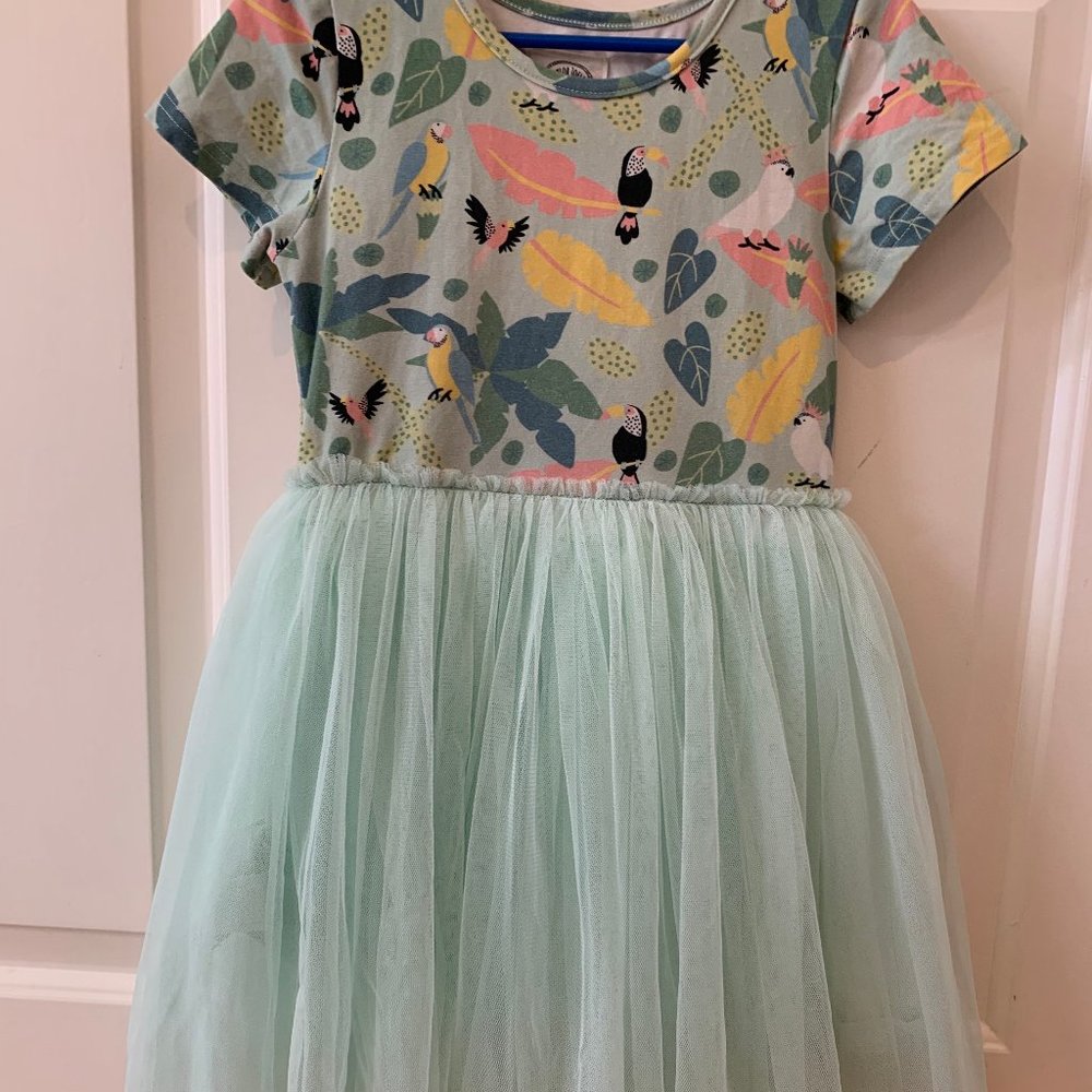 Taylor Joelle Tropical Bird/Jungle Tutu Dress - size 6